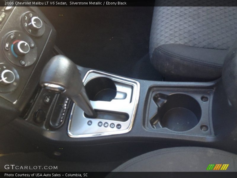 Silverstone Metallic / Ebony Black 2006 Chevrolet Malibu LT V6 Sedan