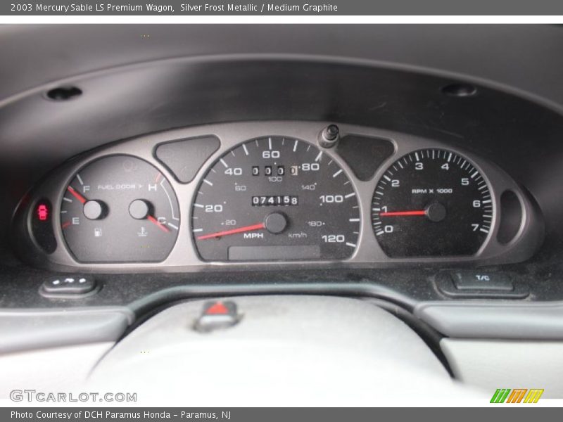  2003 Sable LS Premium Wagon LS Premium Wagon Gauges