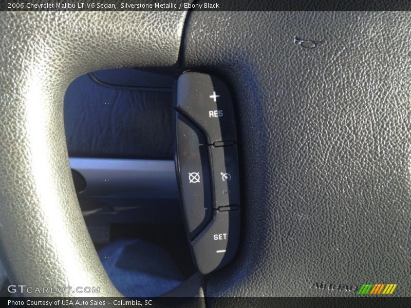 Silverstone Metallic / Ebony Black 2006 Chevrolet Malibu LT V6 Sedan