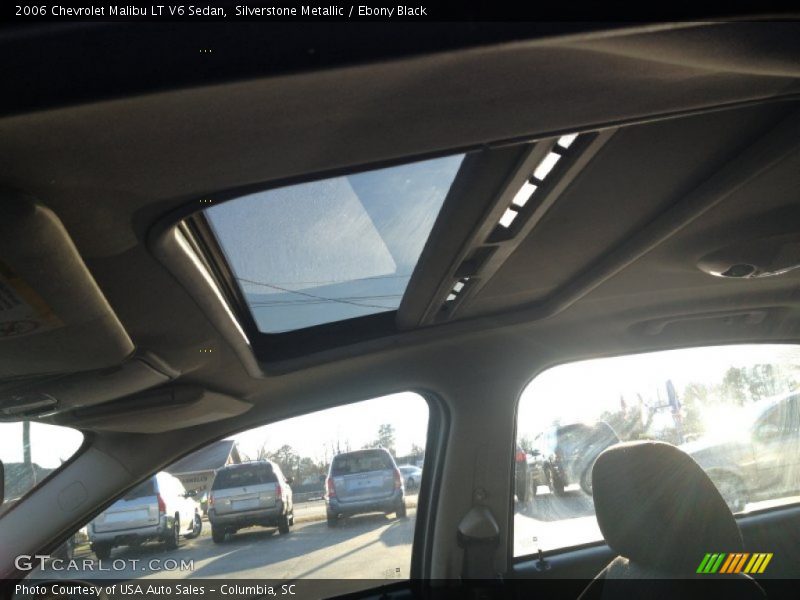 Silverstone Metallic / Ebony Black 2006 Chevrolet Malibu LT V6 Sedan