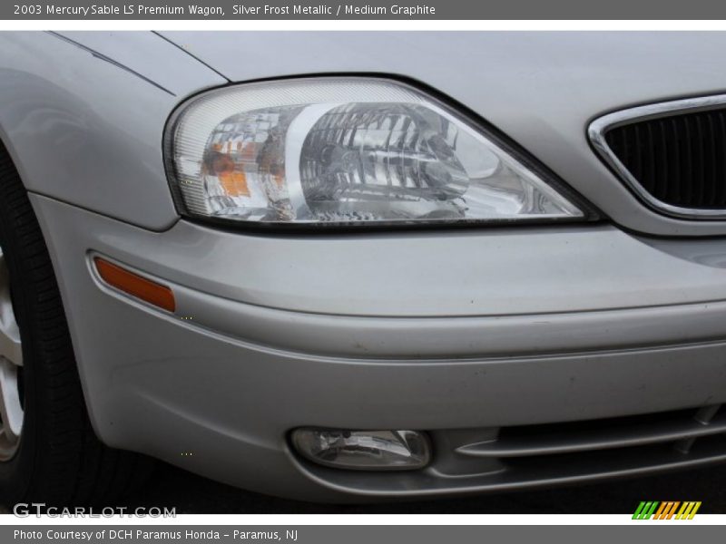 Silver Frost Metallic / Medium Graphite 2003 Mercury Sable LS Premium Wagon