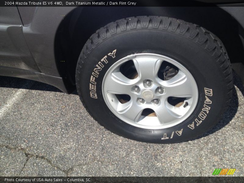 Dark Titanium Metallic / Dark Flint Grey 2004 Mazda Tribute ES V6 4WD