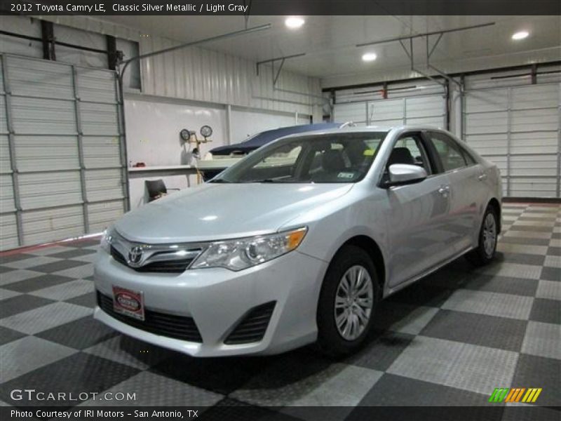 Classic Silver Metallic / Light Gray 2012 Toyota Camry LE