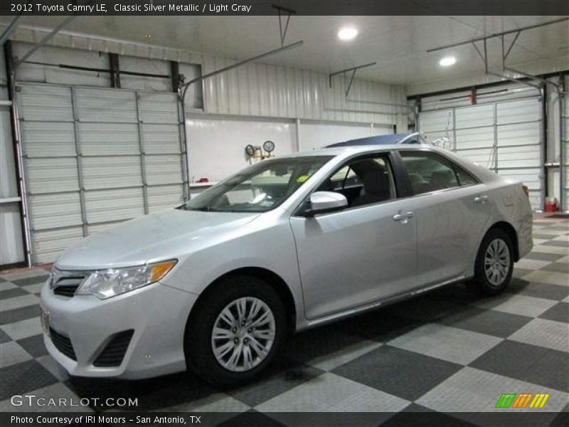 Classic Silver Metallic / Light Gray 2012 Toyota Camry LE