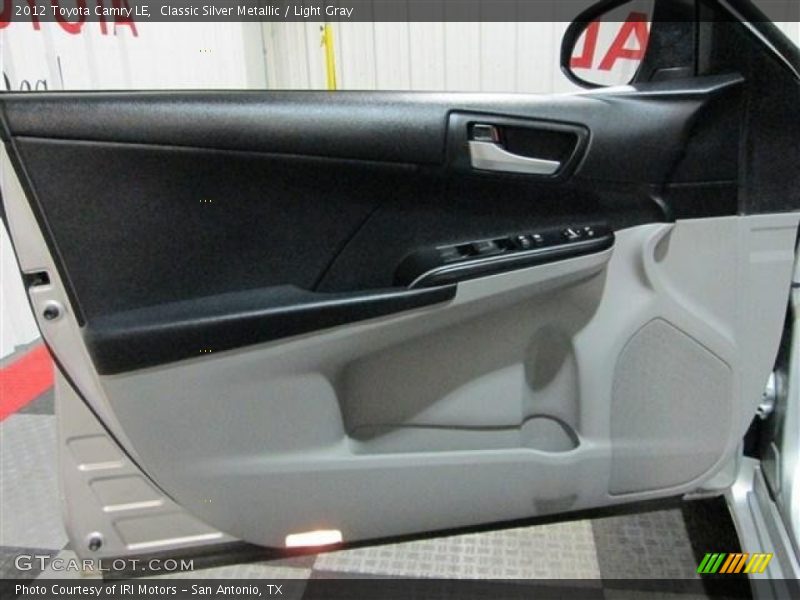 Classic Silver Metallic / Light Gray 2012 Toyota Camry LE