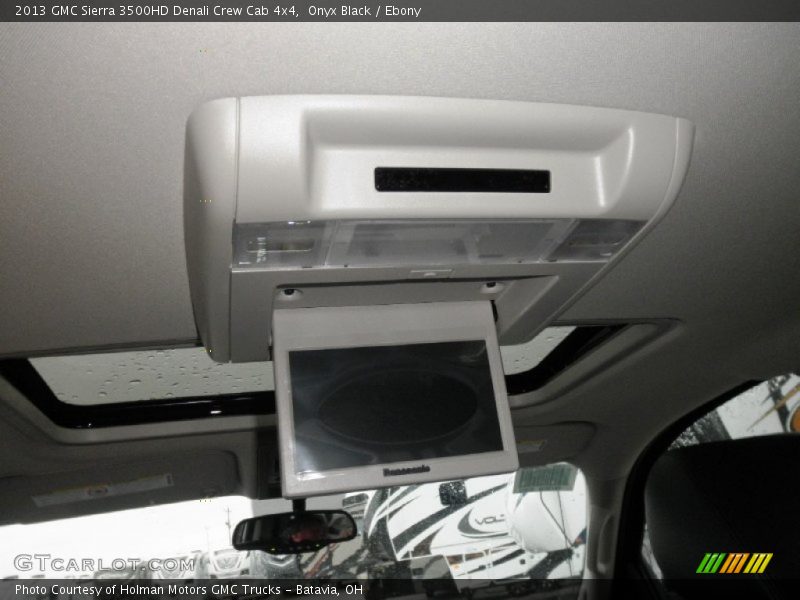 Onyx Black / Ebony 2013 GMC Sierra 3500HD Denali Crew Cab 4x4