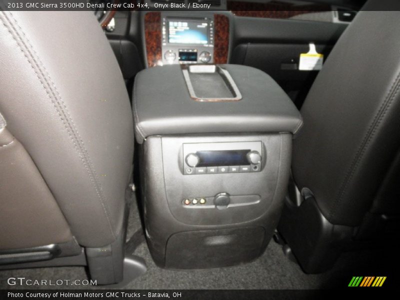 Onyx Black / Ebony 2013 GMC Sierra 3500HD Denali Crew Cab 4x4