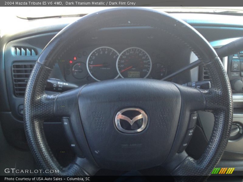 Dark Titanium Metallic / Dark Flint Grey 2004 Mazda Tribute ES V6 4WD