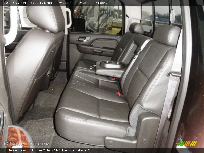 Onyx Black / Ebony 2013 GMC Sierra 3500HD Denali Crew Cab 4x4