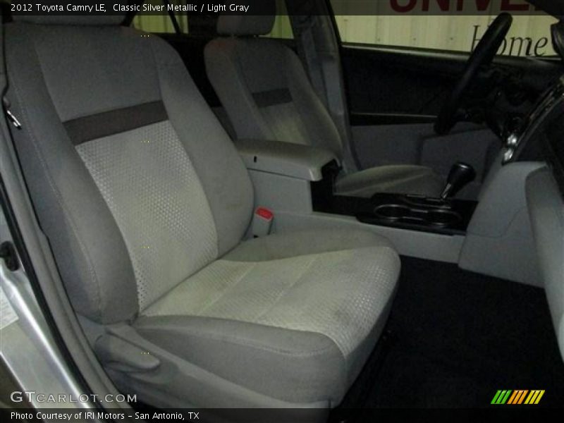 Classic Silver Metallic / Light Gray 2012 Toyota Camry LE