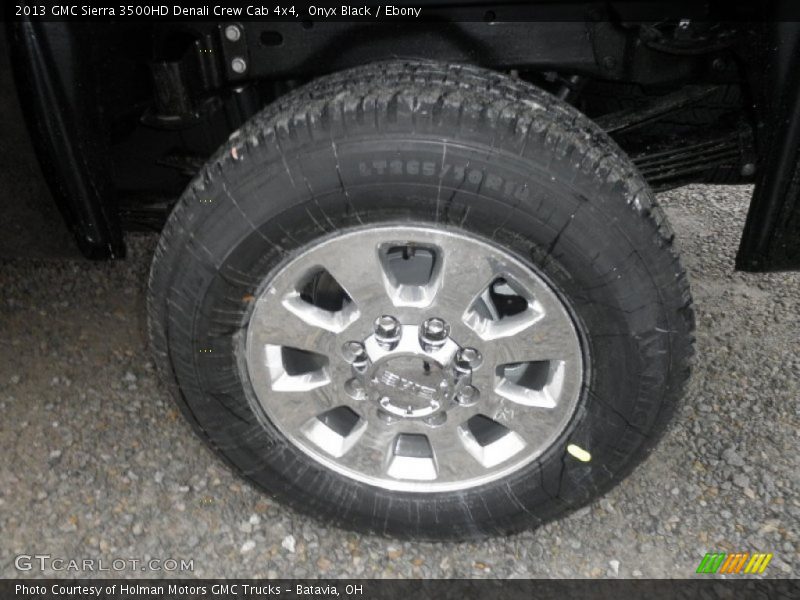 Onyx Black / Ebony 2013 GMC Sierra 3500HD Denali Crew Cab 4x4