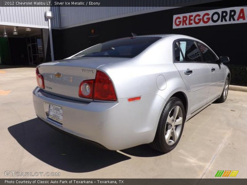 Silver Ice Metallic / Ebony 2012 Chevrolet Malibu LT