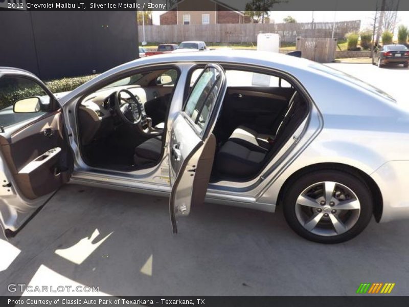 Silver Ice Metallic / Ebony 2012 Chevrolet Malibu LT