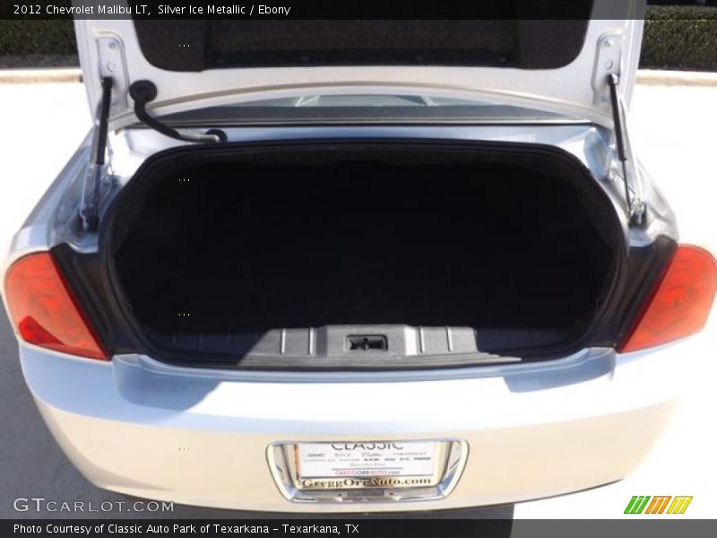Silver Ice Metallic / Ebony 2012 Chevrolet Malibu LT