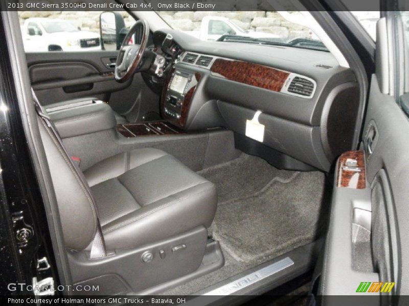 Onyx Black / Ebony 2013 GMC Sierra 3500HD Denali Crew Cab 4x4