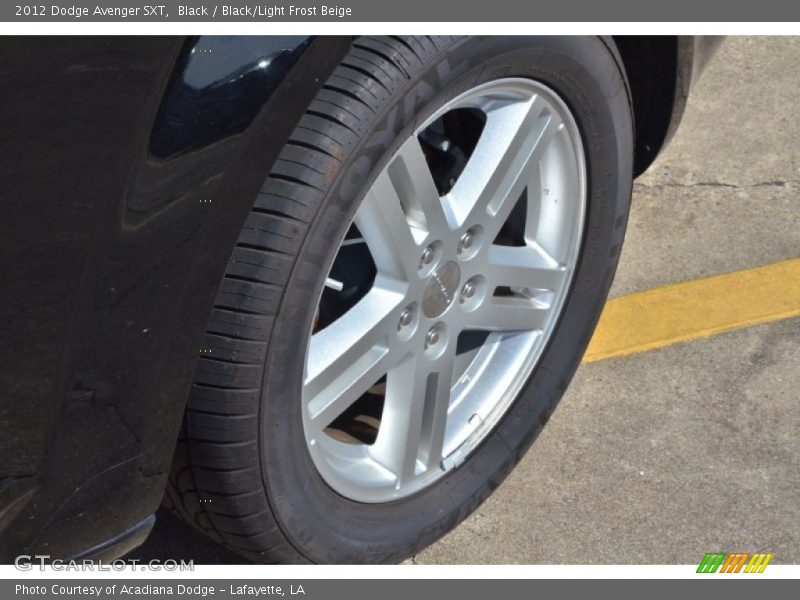 Black / Black/Light Frost Beige 2012 Dodge Avenger SXT