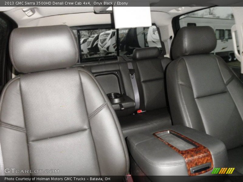 Onyx Black / Ebony 2013 GMC Sierra 3500HD Denali Crew Cab 4x4