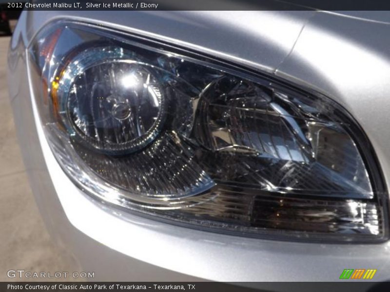 Silver Ice Metallic / Ebony 2012 Chevrolet Malibu LT