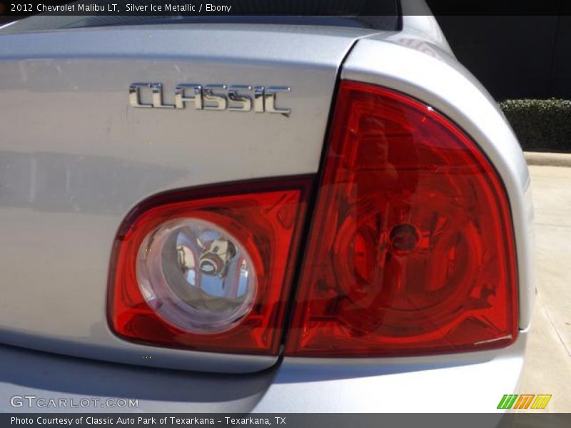 Silver Ice Metallic / Ebony 2012 Chevrolet Malibu LT