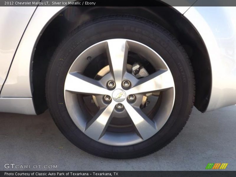 Silver Ice Metallic / Ebony 2012 Chevrolet Malibu LT