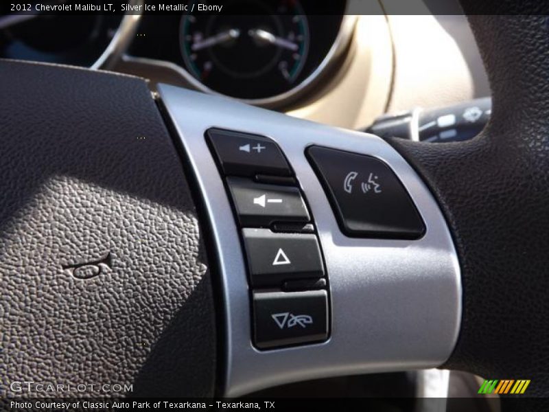 Silver Ice Metallic / Ebony 2012 Chevrolet Malibu LT
