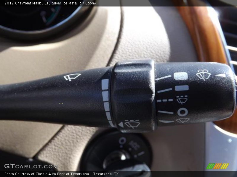 Silver Ice Metallic / Ebony 2012 Chevrolet Malibu LT