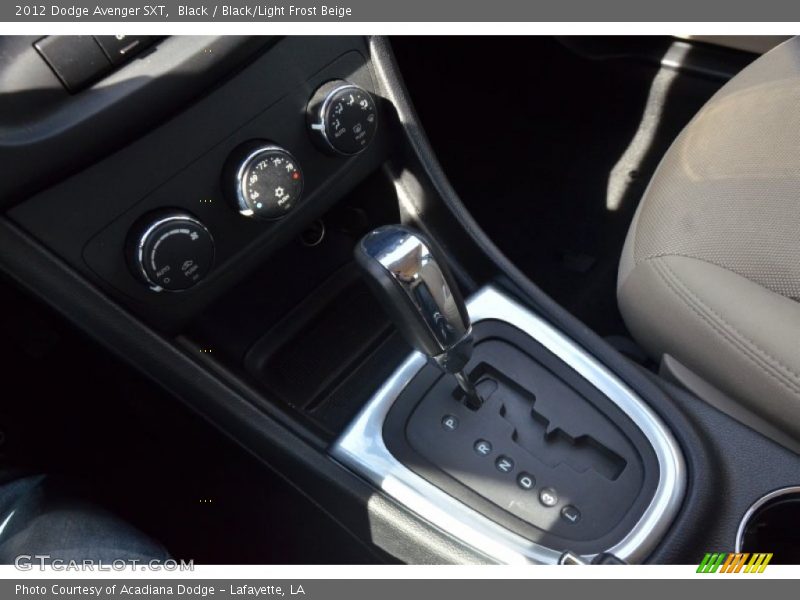 Black / Black/Light Frost Beige 2012 Dodge Avenger SXT