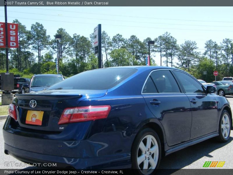 Blue Ribbon Metallic / Dark Charcoal 2007 Toyota Camry SE