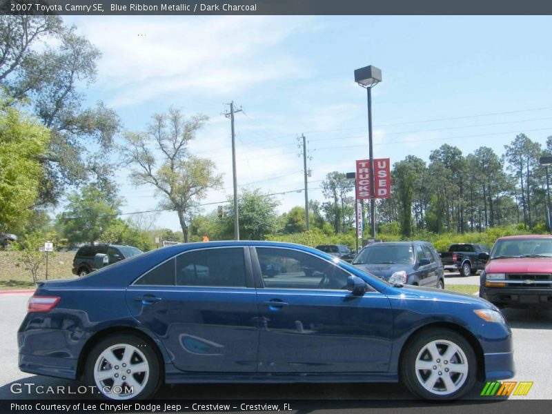 Blue Ribbon Metallic / Dark Charcoal 2007 Toyota Camry SE