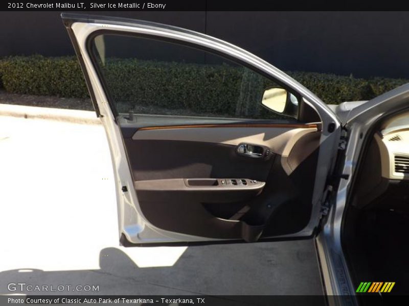 Silver Ice Metallic / Ebony 2012 Chevrolet Malibu LT