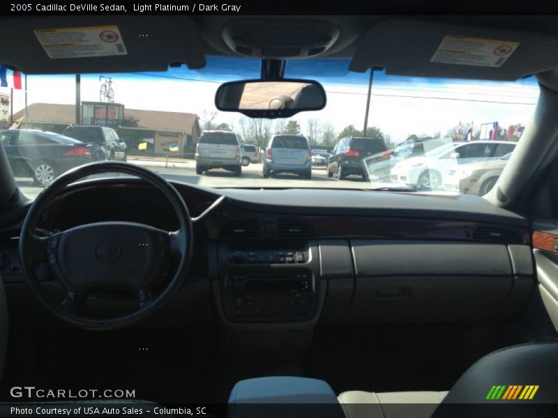 Light Platinum / Dark Gray 2005 Cadillac DeVille Sedan