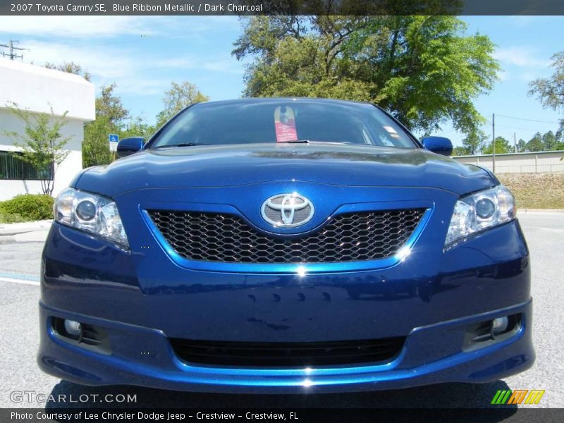 Blue Ribbon Metallic / Dark Charcoal 2007 Toyota Camry SE