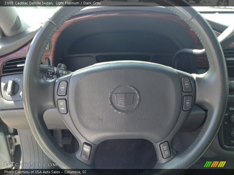 Light Platinum / Dark Gray 2005 Cadillac DeVille Sedan