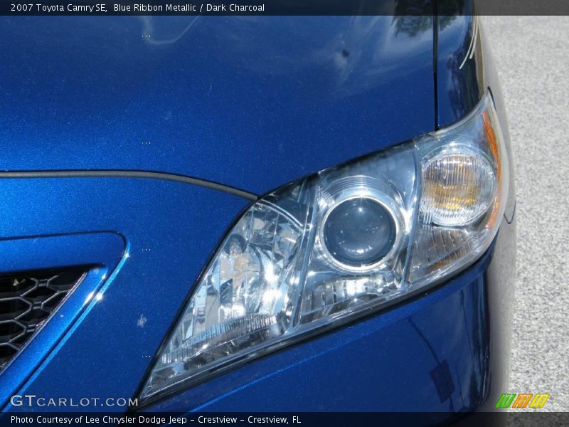 Blue Ribbon Metallic / Dark Charcoal 2007 Toyota Camry SE