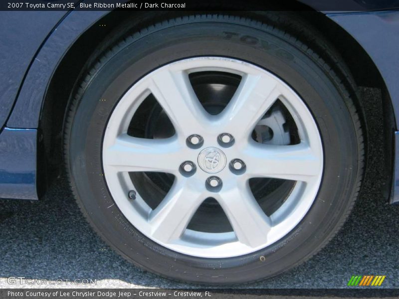 Blue Ribbon Metallic / Dark Charcoal 2007 Toyota Camry SE
