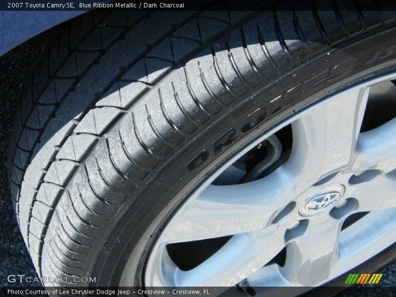 Blue Ribbon Metallic / Dark Charcoal 2007 Toyota Camry SE