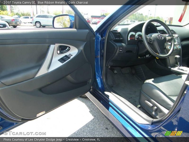 Blue Ribbon Metallic / Dark Charcoal 2007 Toyota Camry SE