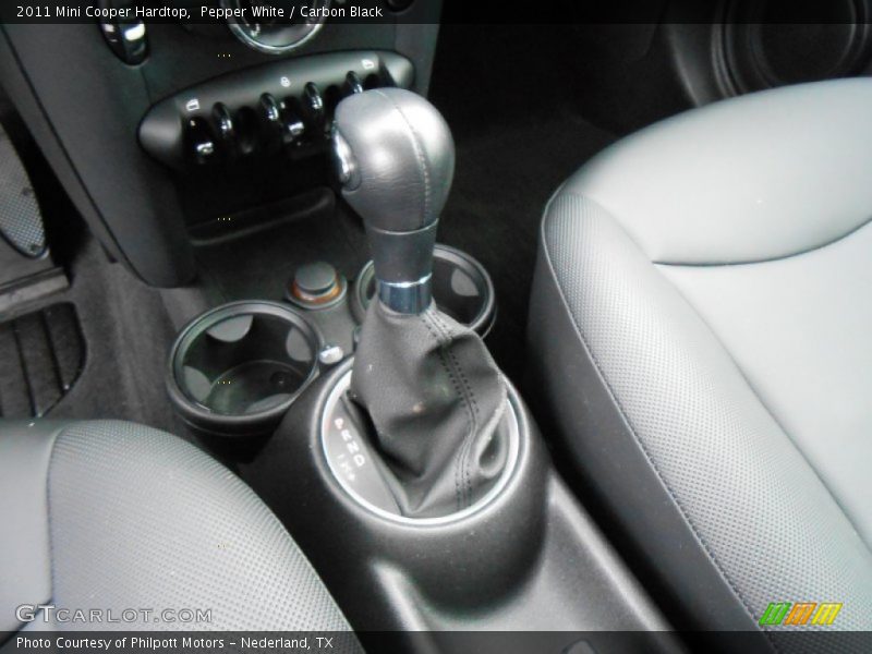 Pepper White / Carbon Black 2011 Mini Cooper Hardtop