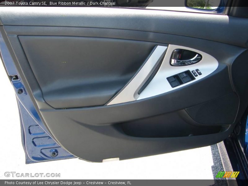 Blue Ribbon Metallic / Dark Charcoal 2007 Toyota Camry SE