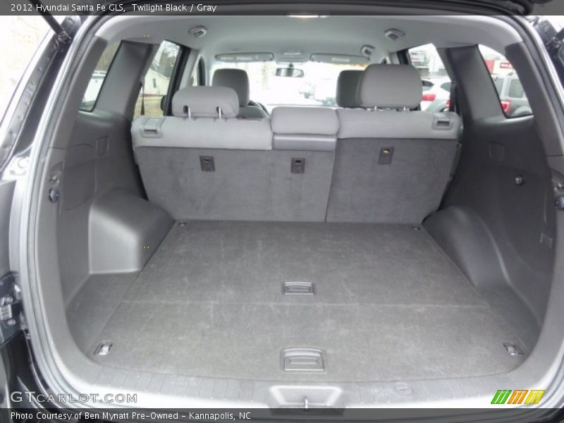 Twilight Black / Gray 2012 Hyundai Santa Fe GLS
