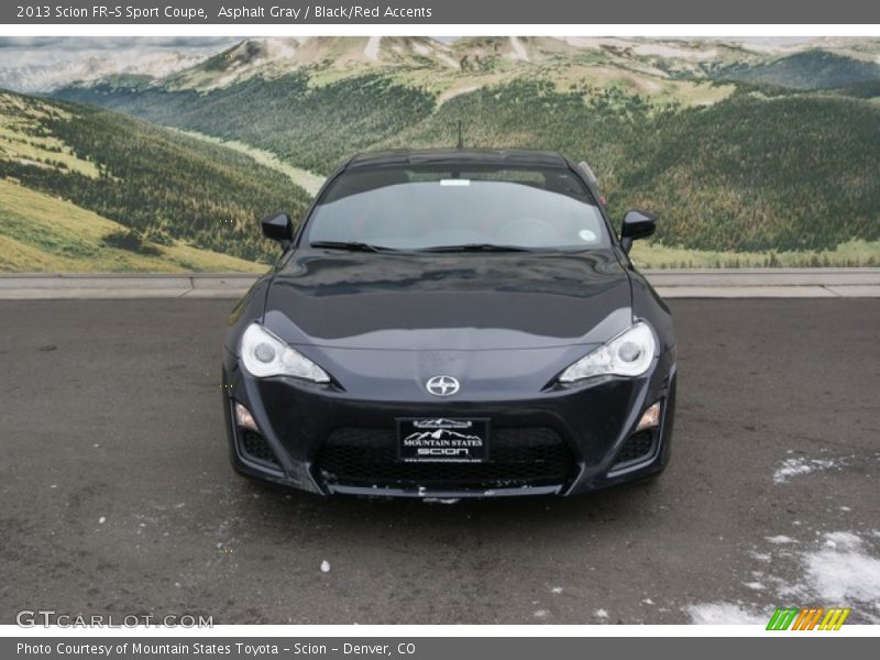 Asphalt Gray / Black/Red Accents 2013 Scion FR-S Sport Coupe