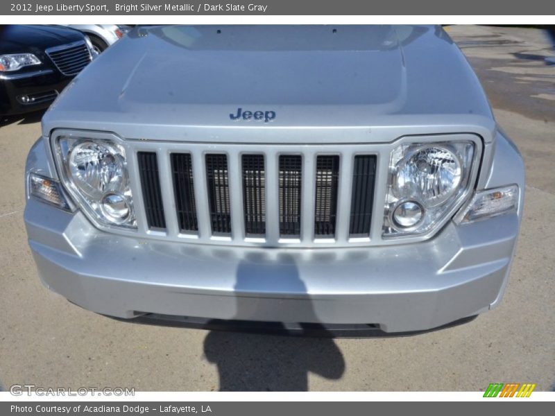 Bright Silver Metallic / Dark Slate Gray 2012 Jeep Liberty Sport