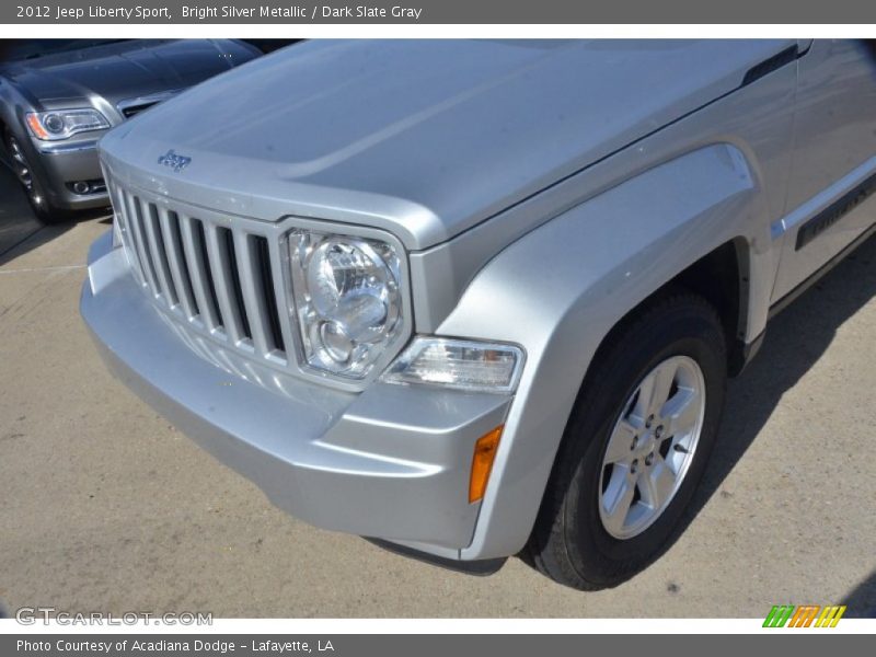 Bright Silver Metallic / Dark Slate Gray 2012 Jeep Liberty Sport