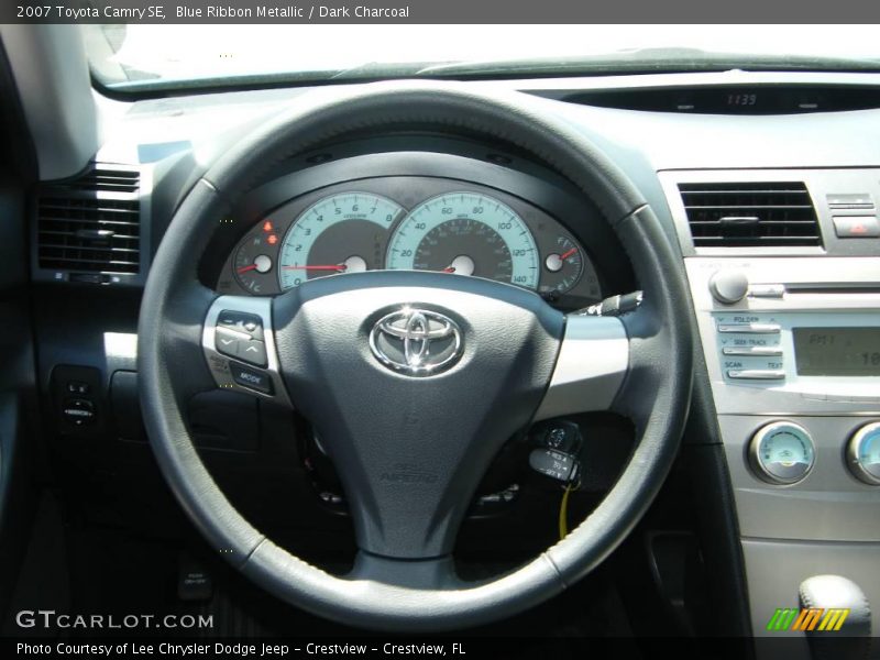Blue Ribbon Metallic / Dark Charcoal 2007 Toyota Camry SE