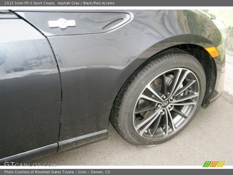 Asphalt Gray / Black/Red Accents 2013 Scion FR-S Sport Coupe