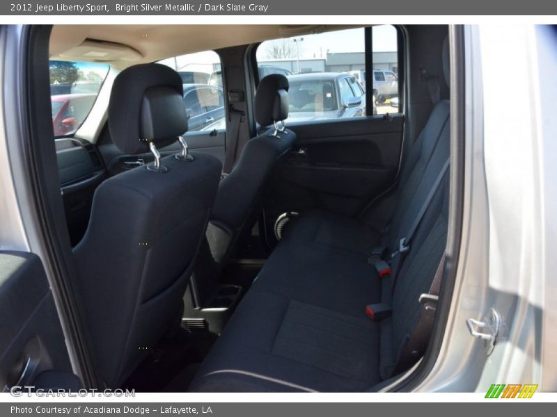 Bright Silver Metallic / Dark Slate Gray 2012 Jeep Liberty Sport