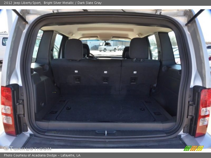 Bright Silver Metallic / Dark Slate Gray 2012 Jeep Liberty Sport