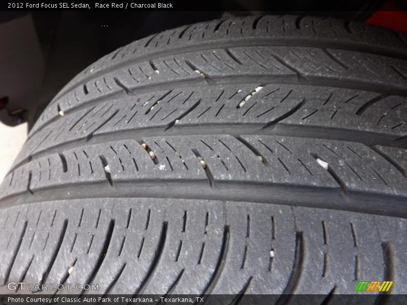 Race Red / Charcoal Black 2012 Ford Focus SEL Sedan