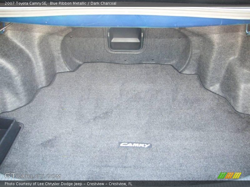 Blue Ribbon Metallic / Dark Charcoal 2007 Toyota Camry SE