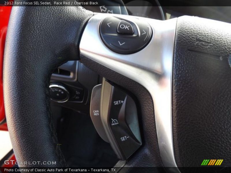 Race Red / Charcoal Black 2012 Ford Focus SEL Sedan